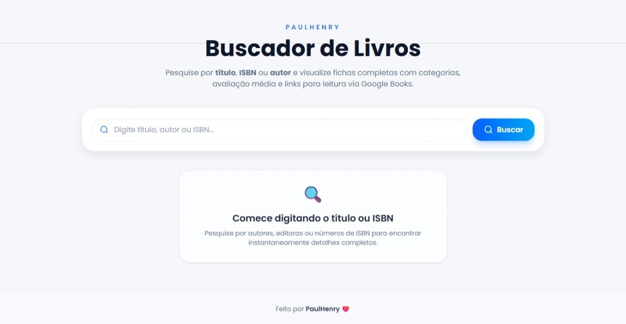 Buscador de Livros
